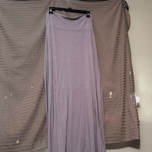 Chic Lavender Maxi Skirt for Women